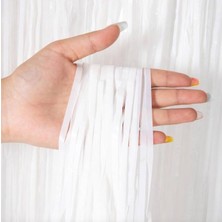 Uravas Store Soft Beyaz Renk Duvar ve Kapı Perdesi Ithal 100X200 cm
