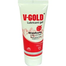 Uravas Store Kayganlaştırıcı Jel Çilekli Su Bazlı 100 ml Strawberry Lubricant Gel