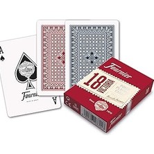 Uravas Store Fournier Poker Oyun Kartları Nº 18, Standart Endeks, Kırmızı Veya Mavi