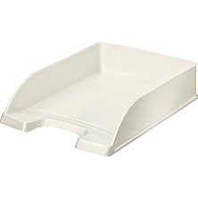Uravas Store Leitz Wow A4 Evrak Rafı, Metalik Beyaz, 52263001