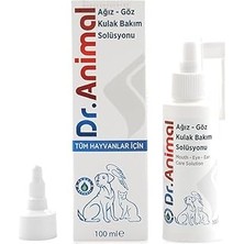 Uravas Store Dr. Animal Ağız Göz Kulak ve Deri Bakım Solüsyonu 100 ml