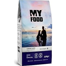 Uravas Store Myfood Yavru Köpek Maması Orta-Büyük Irk Kuzulu 2,5 kg