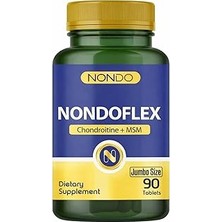 Uravas Store Nondo Flex 90 Tablet Jumbo Boy Glukozamin Glucosamine Kondrotin Msm Tip 2 Kolejen Akgünlük Ekstresi