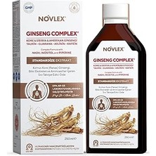 Uravas Store Ginseng Complex Kore (Panax)-Sibirya-Amerikan Ginsengi, Nadh, Taurin, Arjinin, Guarana 250ML