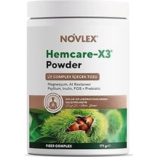 Uravas Store Hemcare-X3, Magnezyum, Lif Kompleksi ve At Kestanesi Toz (Powder) Içecek 171GR