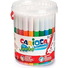 Uravas Store Carioca Süper Yıkanabilir Keçeli Boya Kalemi 50'li