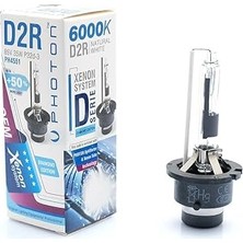 Uravas Store Photon Ampul D2R 6000K +%50 Fazla Işık Xenon
