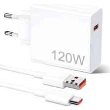 Rio Battery SOLGUN 120W Redmi Note 12 Pro Turbo Şarj ve Turbo Type-C Kablo Şarj Seti