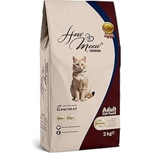 Uravas Store How Meow Yetişkin Kedi Maması Gurme 2 kg