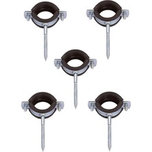 Uravas Store 1 Inch Trifonlu Boru Kelepçesi ( 5 Adet )
