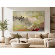 Ftr Malzemecim Premium Okaliptüs Rüyası Soft Botanik Kanvas Tablo