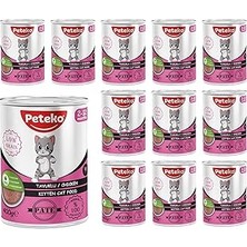 Uravas Store Yavru Kedi Tavuklu Pate 400 gr x 12 Adet