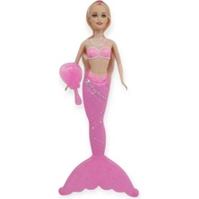 Uravas Store Deniz Kızı Işıklı Bebek - 2348/1-3 - Pembe - 1 Adet