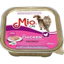 Uravas Store Mio 100 gr Kedi Yaş Mama, Tavuklu x 32 Adet