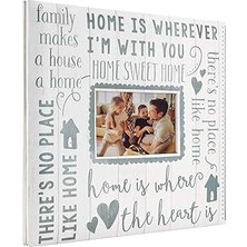 Uravas Store Mcs Genişletilebilir 10 Sayfalık Albüm, 12 x 12 Inç Sayfa, 30 x 30 Cm, Home Sweet Home