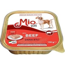 Uravas Store Mio 150 gr Köpek Yaş Mama, Dana Etli x 24 Adet