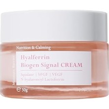 Uravas Store Biogen Sinyal Kremi | 50 ml | Yüz Kremi | Cilt Bariyeri Oluştucu Etki | Dünyanın Ilk Cilt Için Optimize Edilmiş Laktoferrini