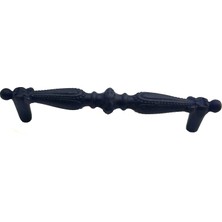 Uravas Store Antika Tarz Dekoratif Pirinç Yeni Sütun Mobilya Kulbu - 192MM, Oksit
