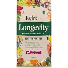 Uravas Store Reflex Plus Longevity Çok Küçük Irk Yetişkin Köpek Maması 700G
