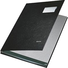 Uravas Store Leitz Imza Dosyası Pp 10 Bölmeli, Siyah