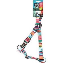 Uravas Store -Pets Urban Style Jazz Strıpes Göğüs Tasması (L)