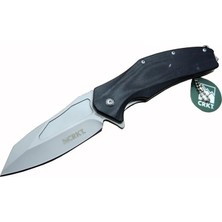 Uravas Store Crkt Trilange Trı 8956 Outdoor Çakı 22 cm - Kaymaz Sap, Otomatik, Cam Perçin