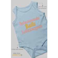Morivo Kids Babaannemin Ballı Lokumuyum Sıfır Kol Bebek Zıbını %100 Pamuk
