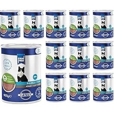 Uravas Store Pawpaw Yetişkin Kedi Balıklı Pate 400 gr x 12 Adet