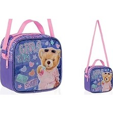 Uravas Store Adel Kids Beslenme Çantası, Sweet Teddy, Pvc