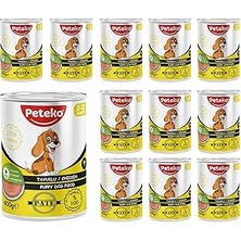 Uravas Store Yavru Köpek Tavuklu Pate 400 gr x 12 Adet