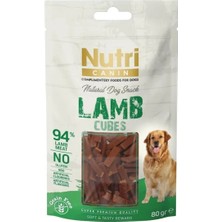 Uravas Store Nutri Canin Tahılsız Kuzulu Küp Köpek Ödül Sı 80GR