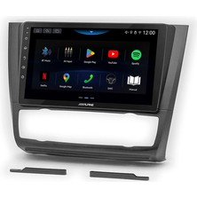 E Alpine AW409 Bmw 1 Serisi E81 E82 E87 E88 9 Inç Carplay Android Auto Multimedya Sistemi Geri Görüş Kameralı