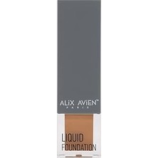 Uravas Store Alıx Avıen Güneş Koruyucu SPF35+ Nemlendirici Etkili Kremsi Likit Fondöten - Liquid Foundation 306 Light Peach
