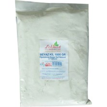 Uravas Store Beyaz Kil Öğütülmüş Doğal Saf Naturel 1000 gr Paket