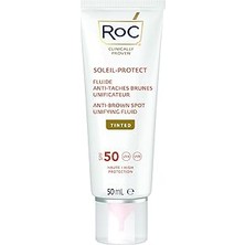 Uravas Store Roc Soleil-Protect Anti-Brown Spot Unifying Fluid Tinted Leke Karşıtı ve Ton Eşitleyici Yüz Güneş Kremi SPF50+ 50 ml