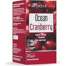 Uravas Store Ocean Cranberry Takviye Edici Gıda 30 Kapsül