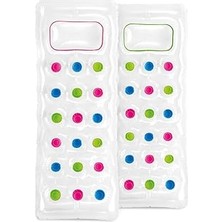 Uravas Store Intex 59894 Şeffaf Pencereli Bardaklı Yatak 188 Cm, Su Sporları, Plaj Malzemesi, Şişme Ürün, Yüzme Aksesuarı, Kamp, Dalış, Güvenlik
