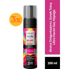 Urban Care Style Guide Ekstra Dolgunlaştırıcı Hacim Köpüğü 200 ml - 3 Adet