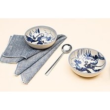 Uravas Store Porland Re-Gen Birdsong 6 Kişilik Kase Seti 13CM