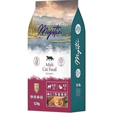 Uravas Store Mystic Az Tahıllı Yetişkin Kedi Maması Gurme 1,5 kg