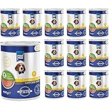 Uravas Store Pawpaw Yavru Köpek Tavuklu Pate 400 gr x 12 Adet
