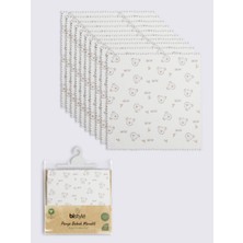 Uravas Store Koala 20X20 10'lu Penye Mendil 90165 Ekru
