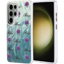 Uravas Store Samsung Galaxy S25 Ultra Kılıf Blade Aynalı Desenli Kapak - Desen 9