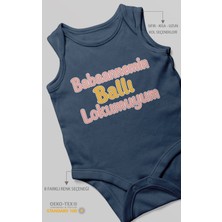 Morivo Kids Babaannemin Ballı Lokumuyum Sıfır Kol Bebek Zıbını %100 Pamuk