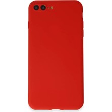 Uravas Store Apple iPhone 7 Plus Kılıf First Silikon - Kırmızı