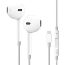 Uravas Store Powerway Earone Mikrofonlu Kablolu Kulaklık Type-C Çıkışlı Tüm Cihazlarla Uyumlu Stereo