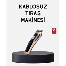 Uravas Store Profesyonel Şarjlı Saç ve Sakal Kesme Makinesi – Unisex, 12 mm Ayarlanabilir Başlık