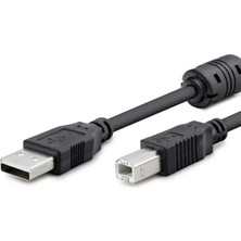 Boğazören 3 Metre USB Printer Kablosu - Yüksek Hızlı Veri Aktarımı Sağlayan Yazıcı Tarayıcı Kablosu: Pc, Laptop, Çok Fonksiyonlu Yazıcı Uyumlu Yüksek Hızlı USB A To USB B Data Yazıcı Tarayıcı Bağlantı Kablosu