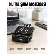 Hobilinka Powerbank Bluetooth Kulaklık  Kulaklığı Yüksek Ses Kaliteli Yeni Nesil