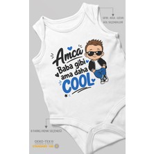 Morivo Kids Amca, Baba Gibi Ama Daha Cool Sıfır Kollu Bebek Zıbını
